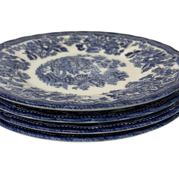 Royal Wessex Churchill Chelsea 8" Ceramic Plates Set Of 4 England P10127 - Picture 3 of 8